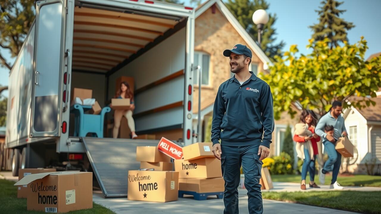 How do you move a small amount of furniture long-distance?